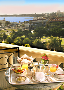 Estoril Palacio Hotel view from balcony