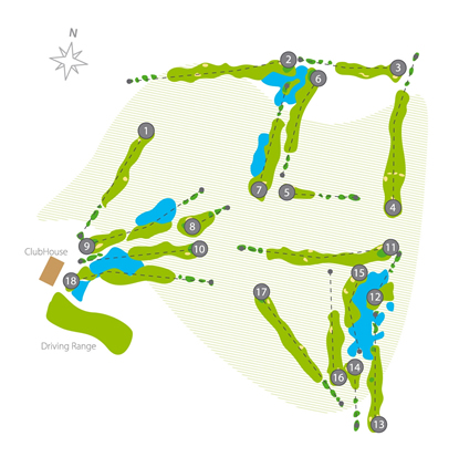 Aroeira II golf course plan