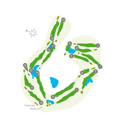 Aroeira I golf course plan