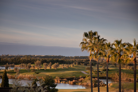 Golf views from the resort<