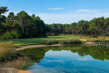 Water hole on Aroeira Challenge course