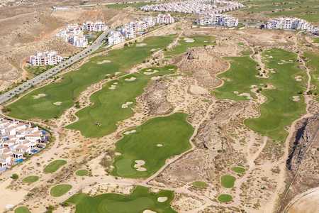 El Valle Golf Resort from the air