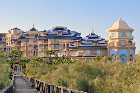 Beach Access route from Melia Atlantico Isla Canela