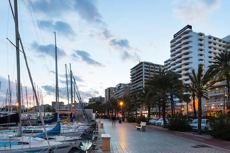 Palma Bellver Hotel is located on the Bay of Palma de Mallorca