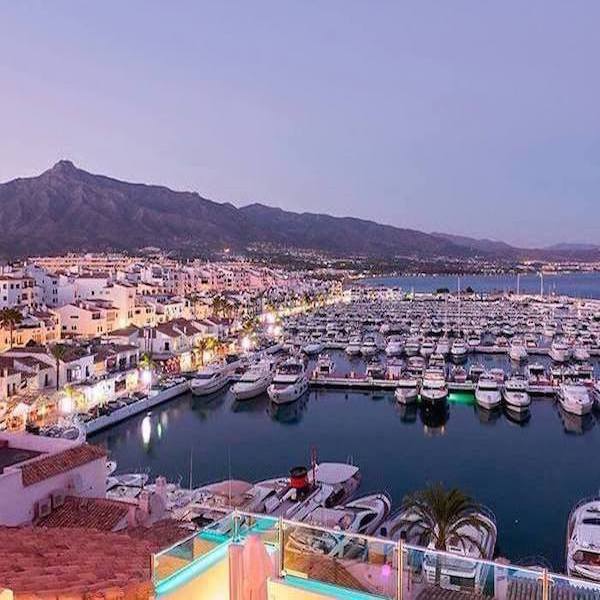 View of the port from Benabola Apartments, Puerto Banus