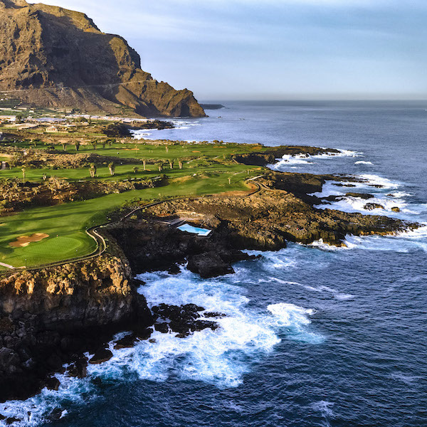 Amazing coastline of Buenavista Golf, Tenerife