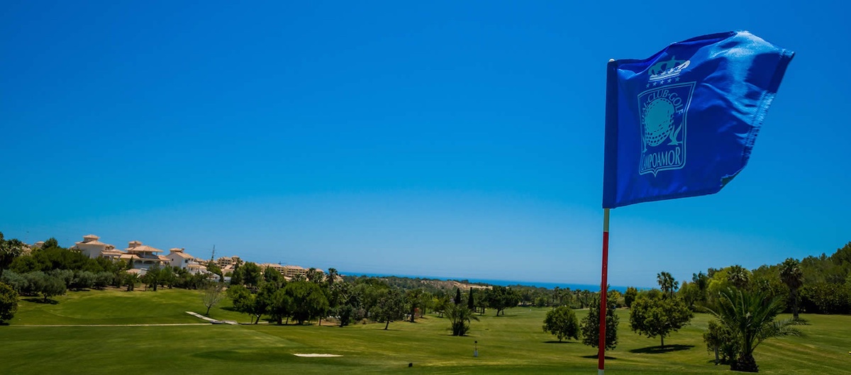Real Campoamor Golf has views of the coast from Torrevieja to La Manga del Mar Menor