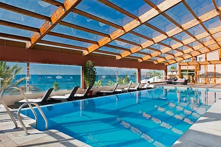 Elba Estepona Gran Hotel covered pool