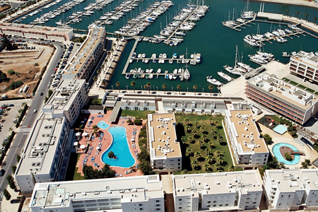 Aerial view of Marina Club Lagos