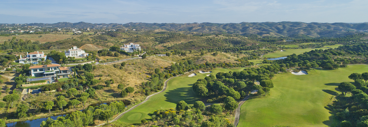 Villas overlook Monte Rei Golf Course