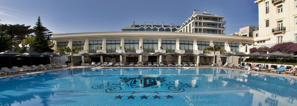 Poolside at Palacio Estoril Hotel