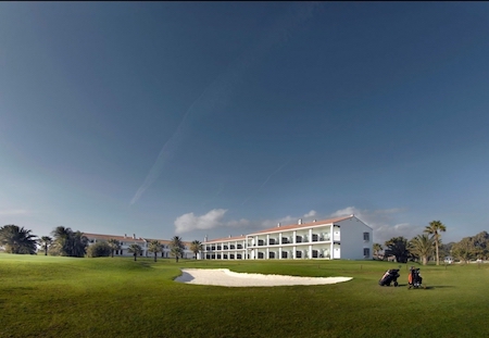 Parador del Malaga Golf overlooks the 18 hole golf course