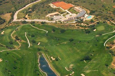 Aerial view of the Gramacho Golf Course