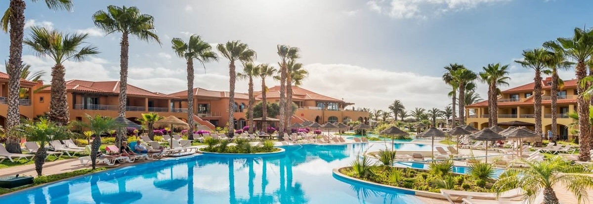 Pestana Porto Santo Premium All-Inclusive Beach & Spa Resort's pool area
