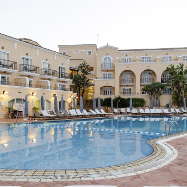 Pool view of Hotel Principe Felipe at La Manga Club