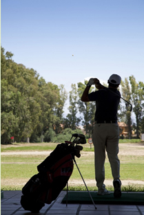 Driving Range at Parador de Malaga Golf