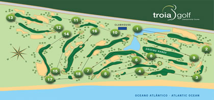 Troia Golf Course Plan