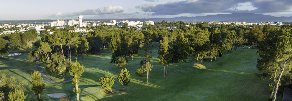 View to the Monchique mountains from Alto Golf's rolling fairways