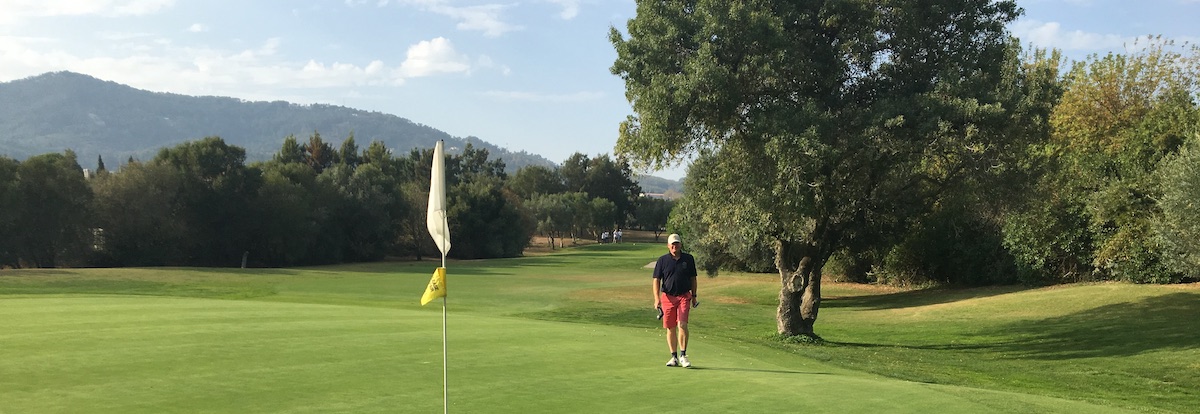 View to the Sintra Hills from Pestana Beloura Golf