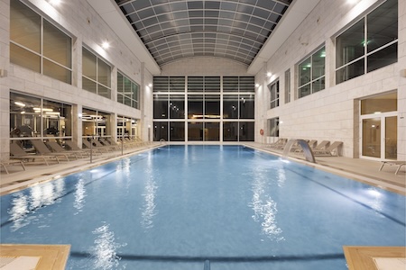 Indoor Pool at the Crowne Plaza Caparica Lisbon