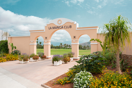 Entrance to Real Golf La Manga Club
