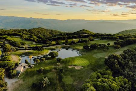 Aerial View of Golf D'Aro-Mas Nou