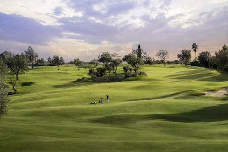 Undulating fairways on the Gramacho course