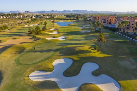View to the mountains from La Serena Golf
