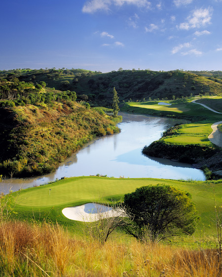 13th and 14th holes at Monte Rei Golf