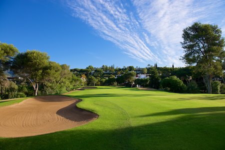  Large bunker on Rio Real Golf