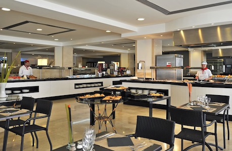 Buffet Restaurant of Sol Barbados Hotel