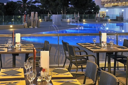 Buffet Restaurant Terrace of Sol Barbados Hotel