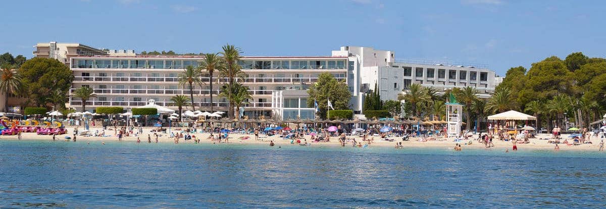 Beach view from Sol Beach House Mallorca