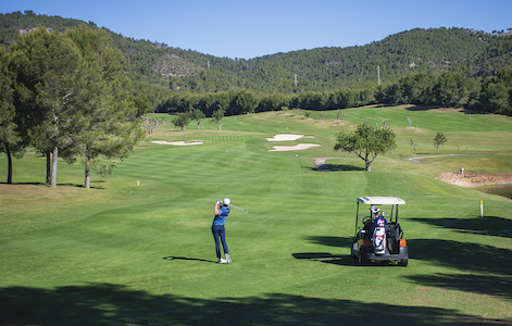 Fairway shot on Son Quint Golf