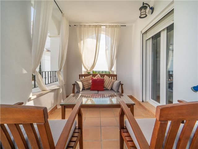 Seating area on the terrace