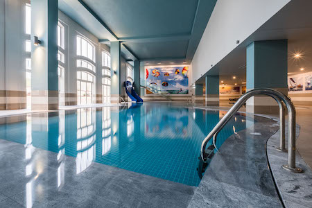 Indoor pool at Vila Gale Cerro Alagoa Health Club