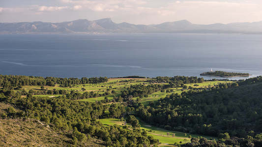 Golfers will get a fantastic sea view from most holes on Alcanada golf course