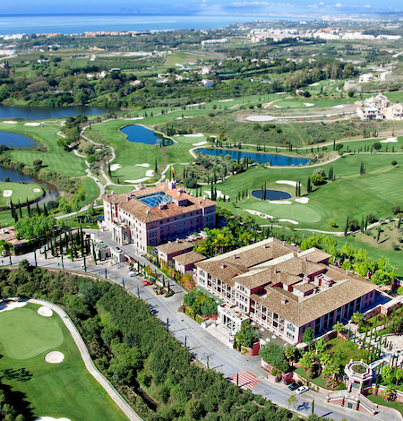 Views to Flamingos Golf from Anantara Villa Padierna