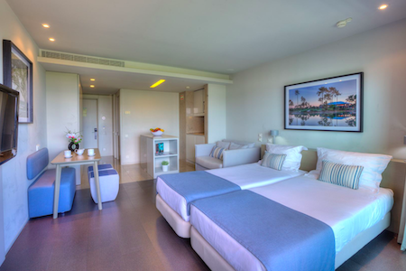 Studio apartment at Aqualuz Suite Hotel