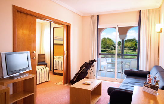Junior suite at Hotel Bonalba