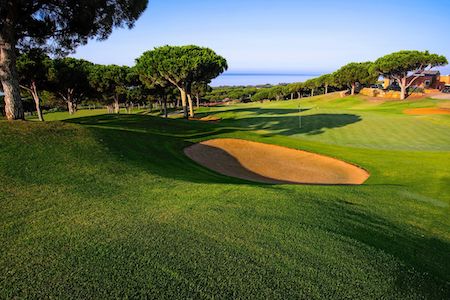 View to the Mediterranean Sea from Cabopino Golf
