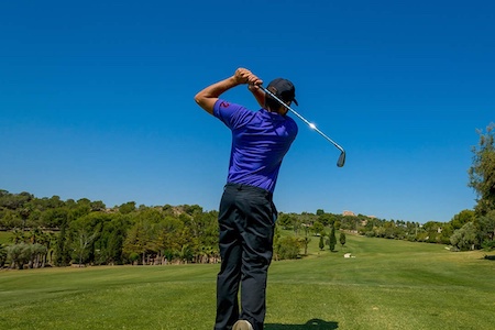 Fairway shot on Campoamor Golf