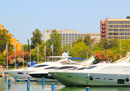 Crowne Plaza Vilamoura: Marina View