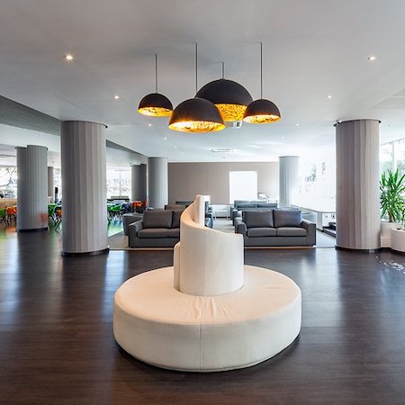 Lobby at Dom Pedro Vilamoura Hotel.