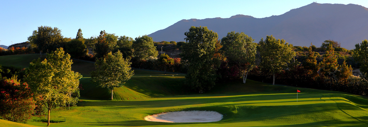 View to the mountains from Doña Julia Golf Club