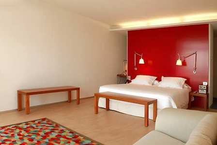 Deluxe room at Hotel Terraverda