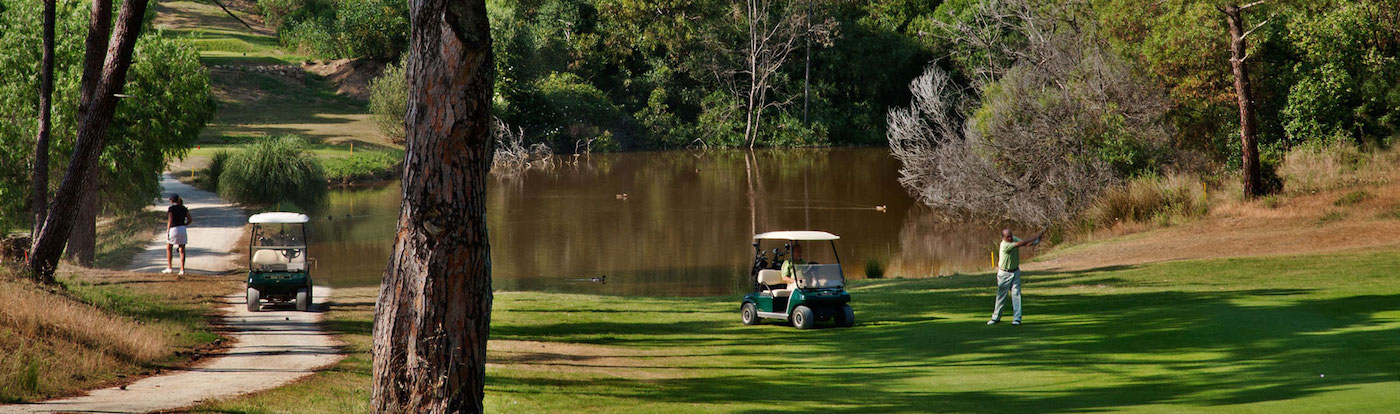 Fairway shot on Estoril Golf