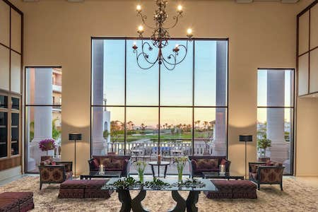 View of La Torre Golf from the hotel lobby