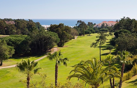 Beautiful sea view from Islantilla Golf