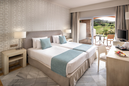 Classic twin room at La Cala Golf Hote
